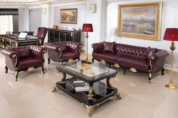 Elegant Curve L-Shape Sofa