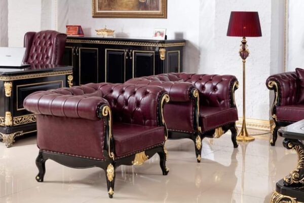 Elegant Curve L-Shape Sofa