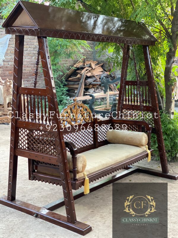 Wooden Porch Swing