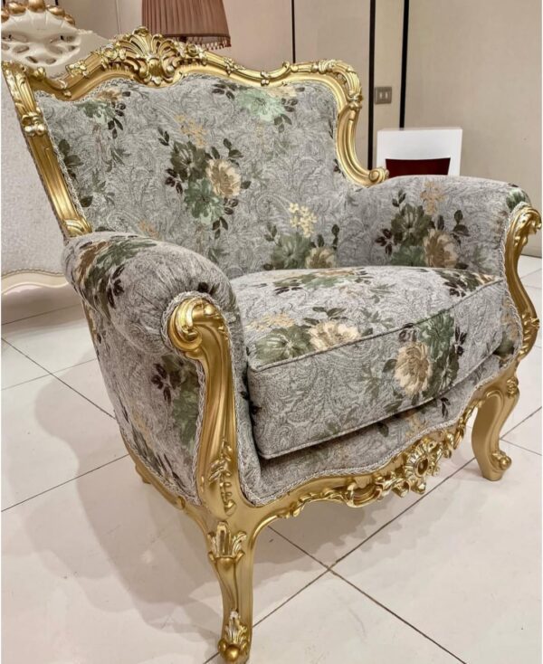 Luxury Wooden Sofa Set