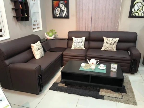 Premium Corner L-Shape Sofa Set