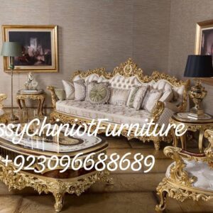 Grand Royal Wooden Sofa Set