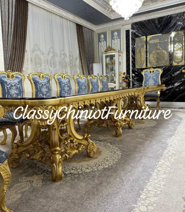 Handmade Chinioti Wooden Dining Table