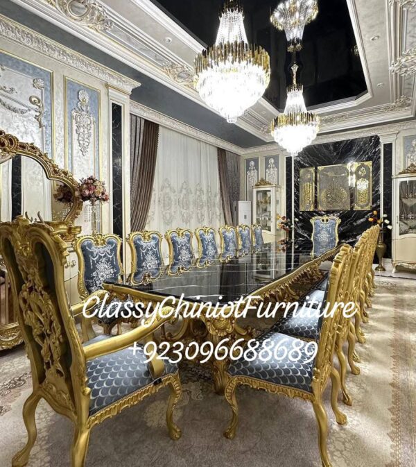 Handmade Chinioti Wooden Dining Table