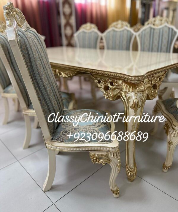 Luxury 8 Seater Dining Table in Pakistan
