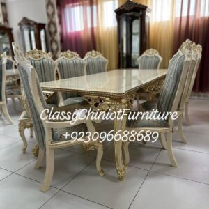 Luxury 8 Seater Dining Table in Pakistan