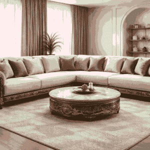 Luxury Corner L Shape Sofa Design