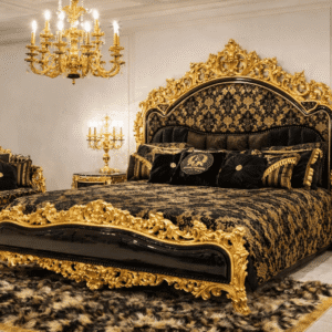 The Sultan’s Royal Wooden Bedroom