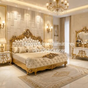 Royal King Bedroom Set Design